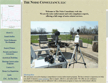 Tablet Screenshot of noiseconsultancy.com
